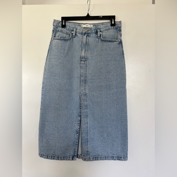Mango denim pencil skirt size Medium - Picture 1 of 5